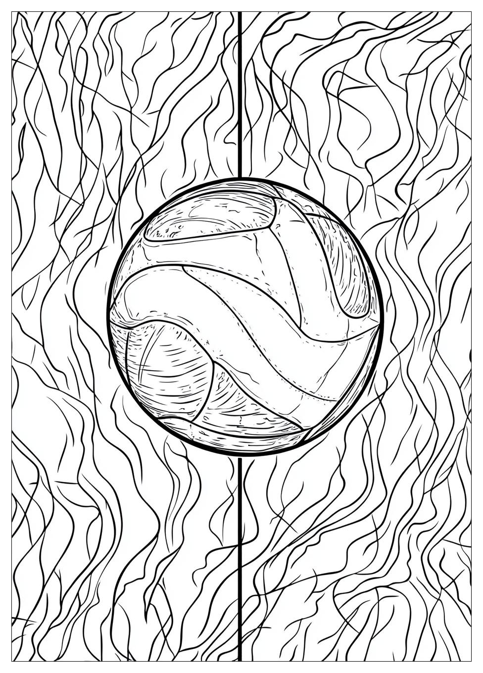 Volleyball Coloring Pages-18