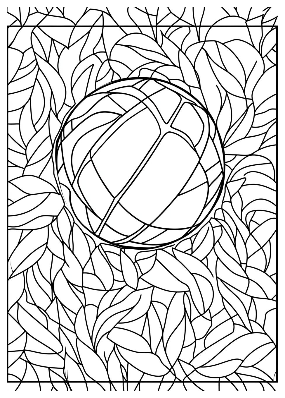 Volleyball Coloring Pages-19