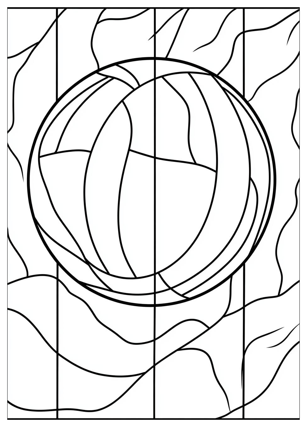 Volleyball Coloring Pages-6