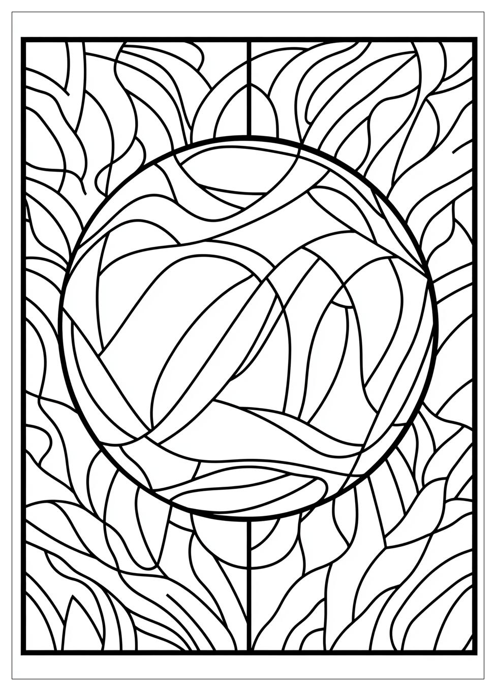 Volleyball Coloring Pages-8