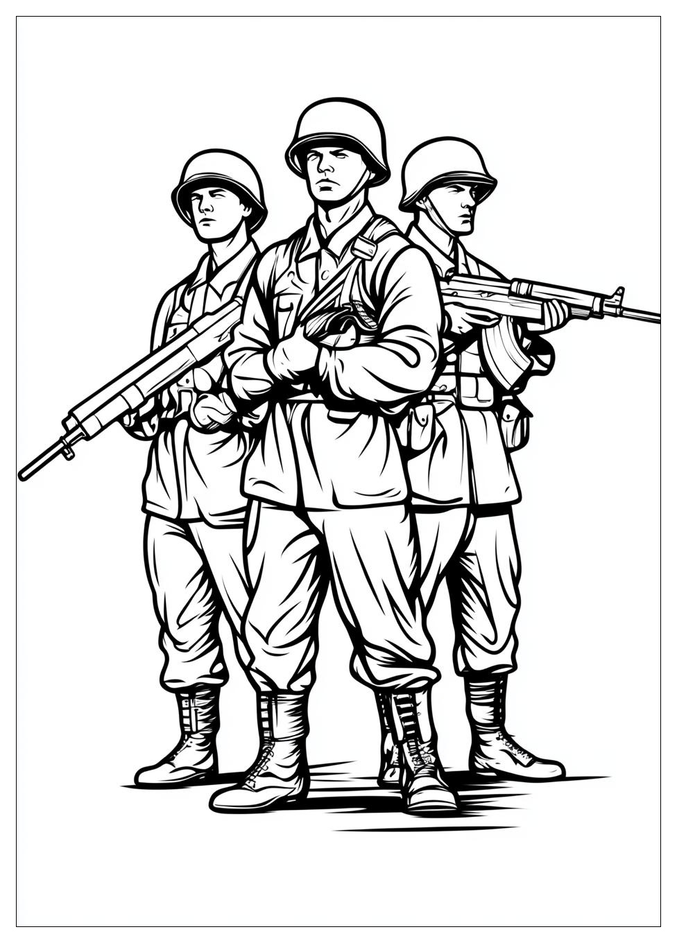 WW2 Coloring Pages-10