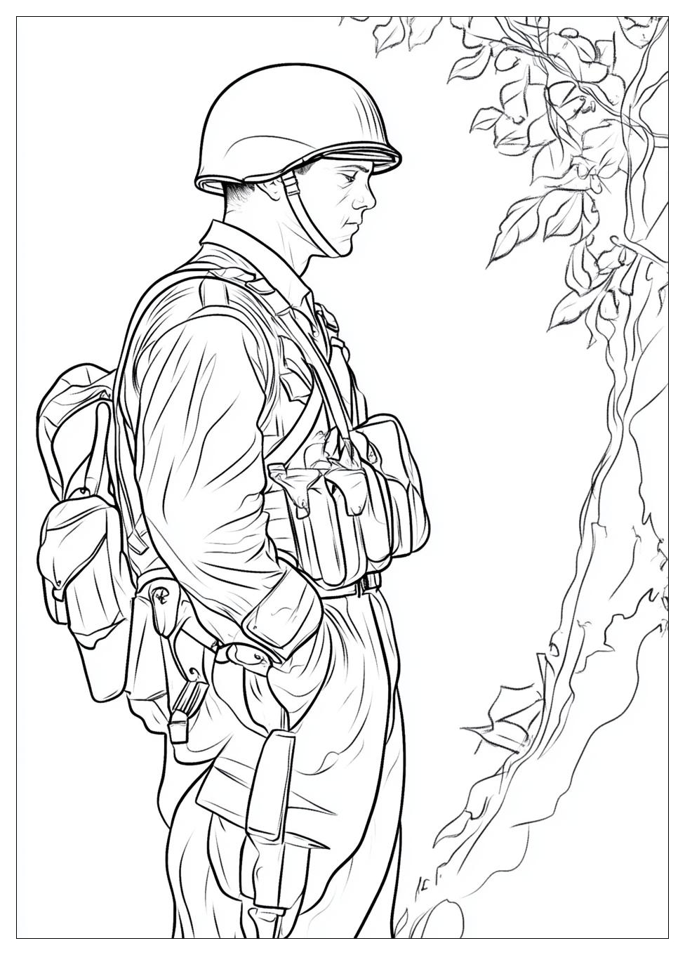 WW2 Coloring Pages-19