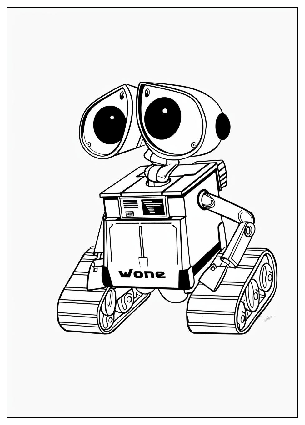 Wall E Coloring Pages-10