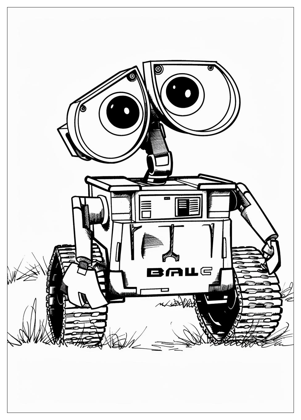 Wall E Coloring Pages-2