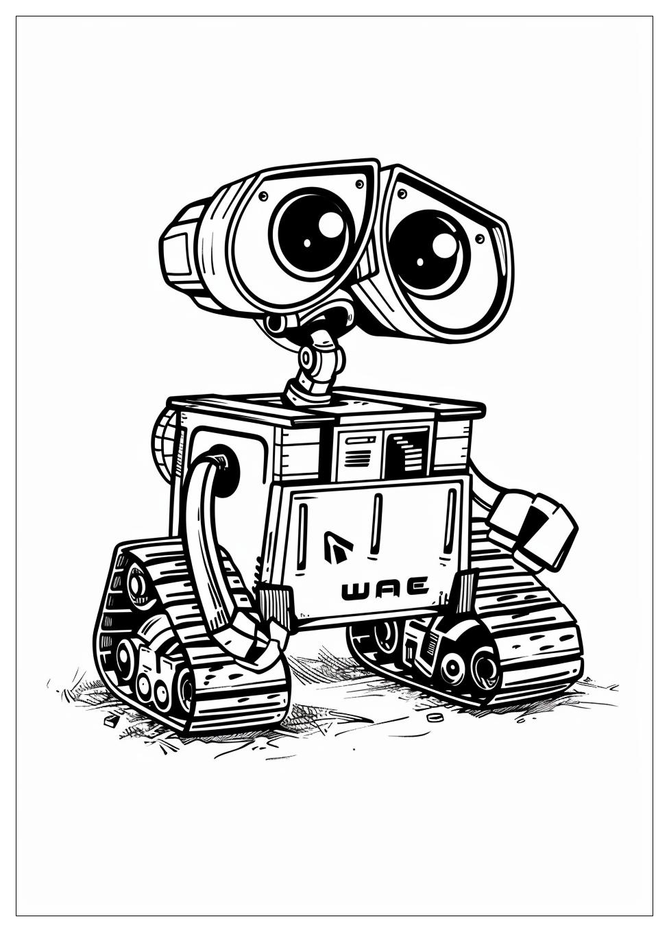 Wall E Coloring Pages-20