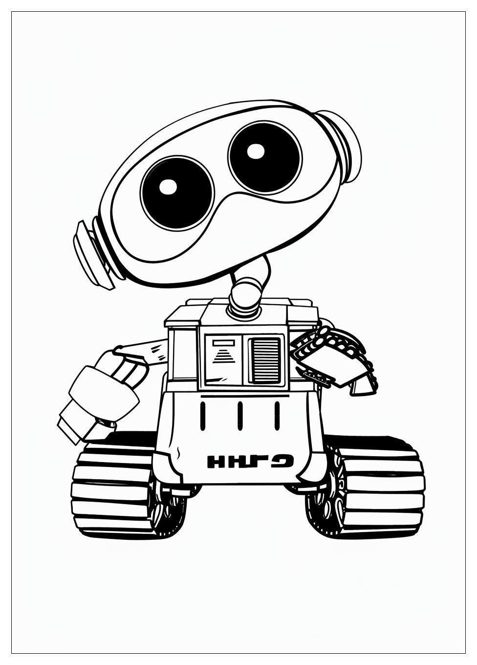 Wall E Coloring Pages-4
