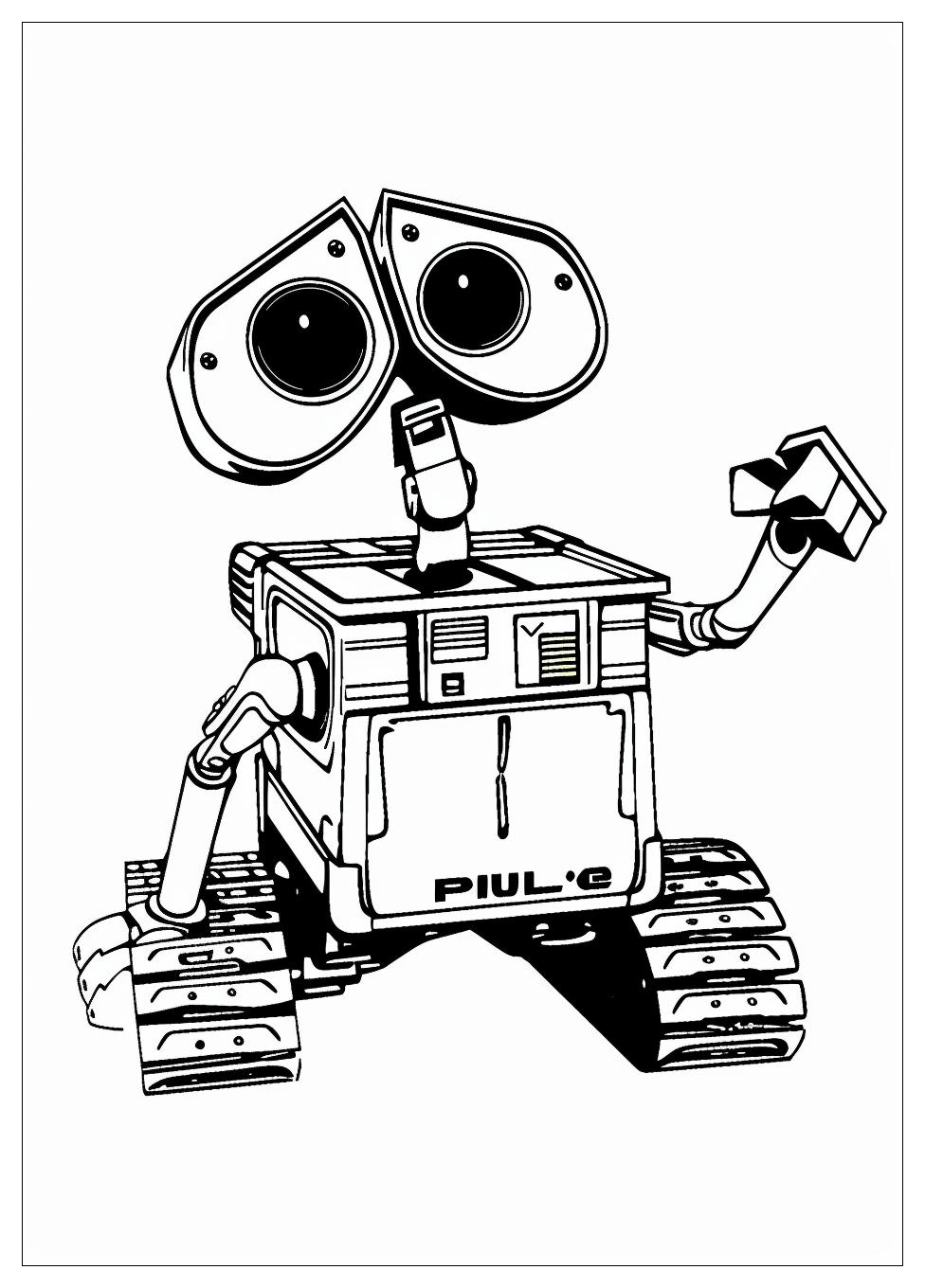 Wall E Coloring Pages-5