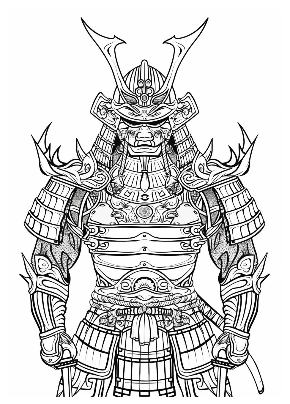 Warrior Coloring Pages-16