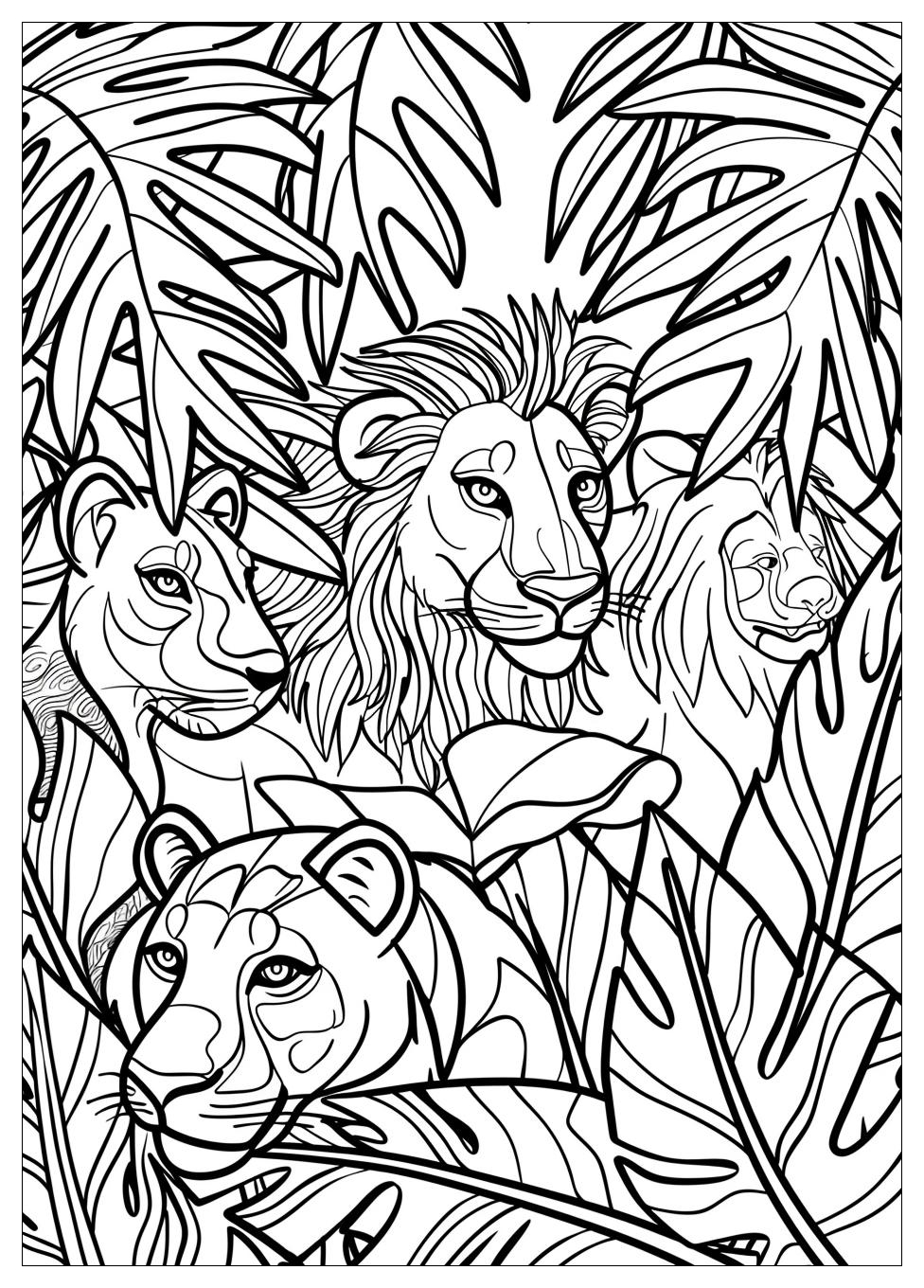 Wild Animals Coloring Pages-2