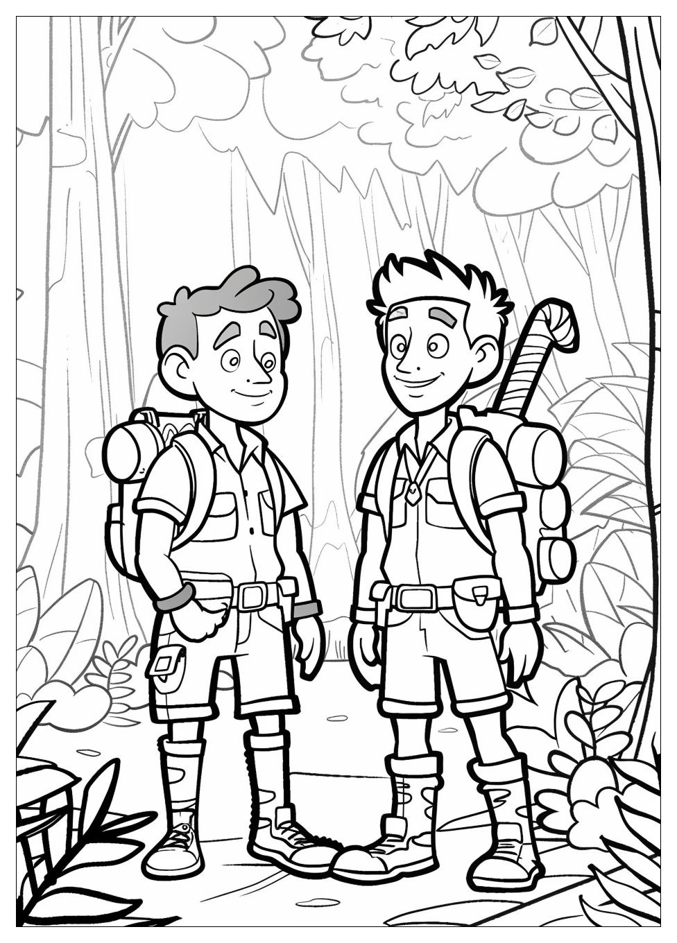 Wild Kratts Coloring Pages-1