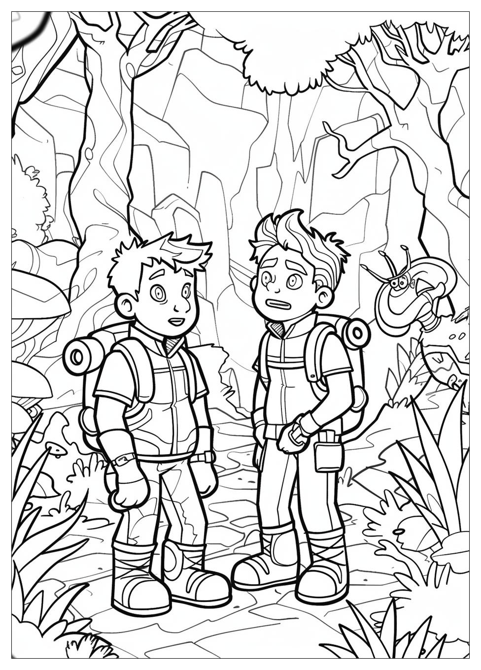 Wild Kratts Coloring Pages-2