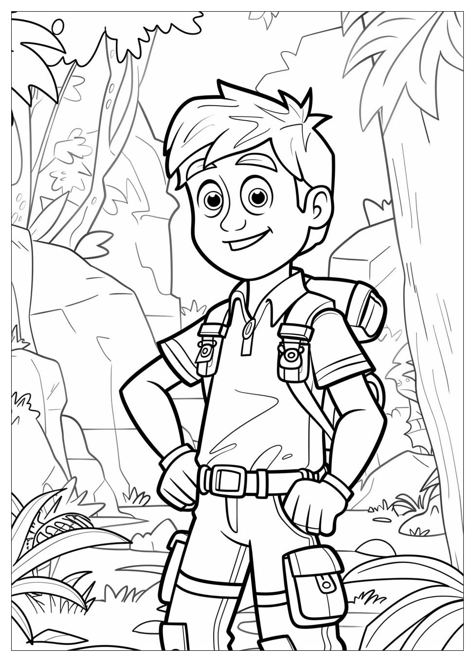Wild Kratts Coloring Pages-3