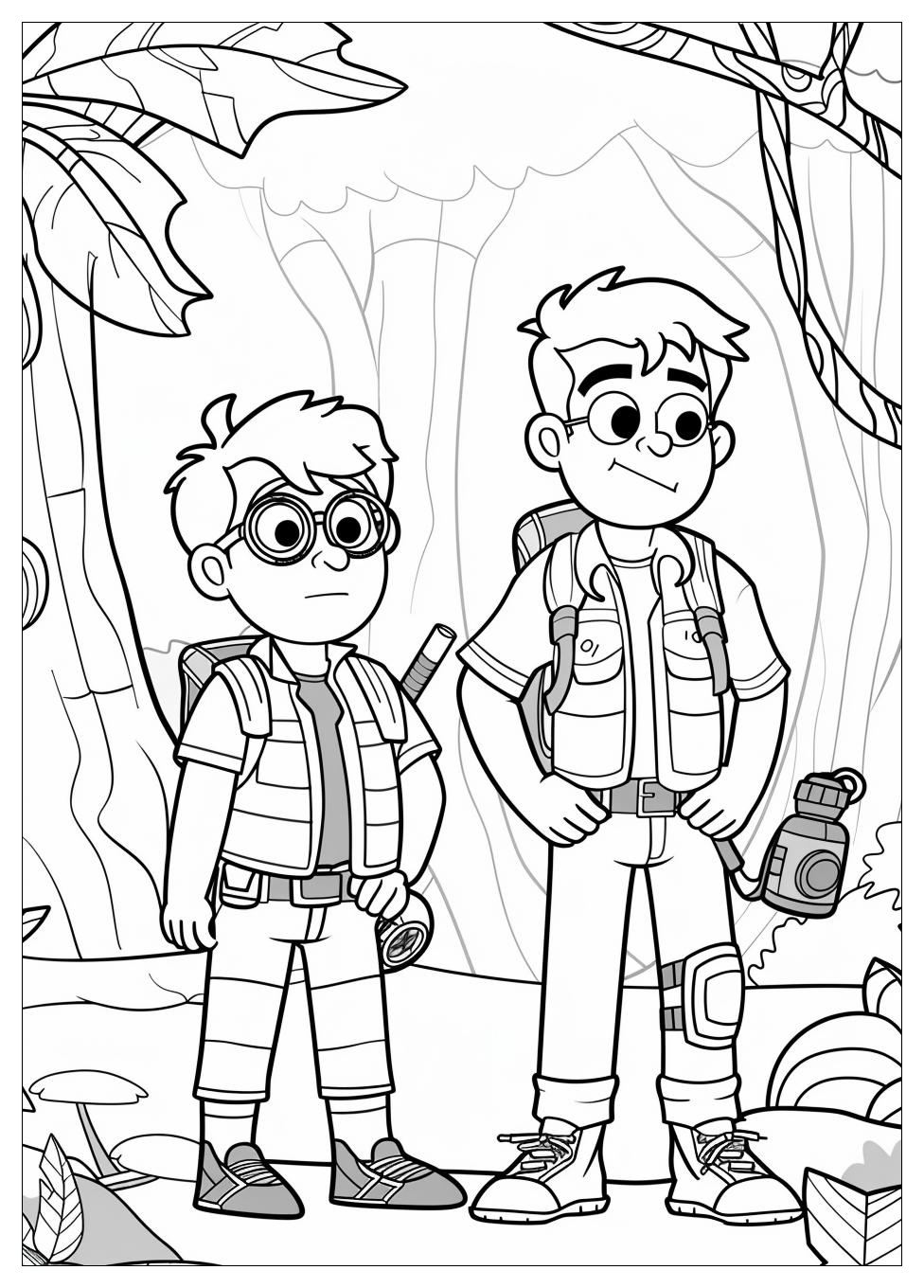 Wild Kratts Coloring Pages-7