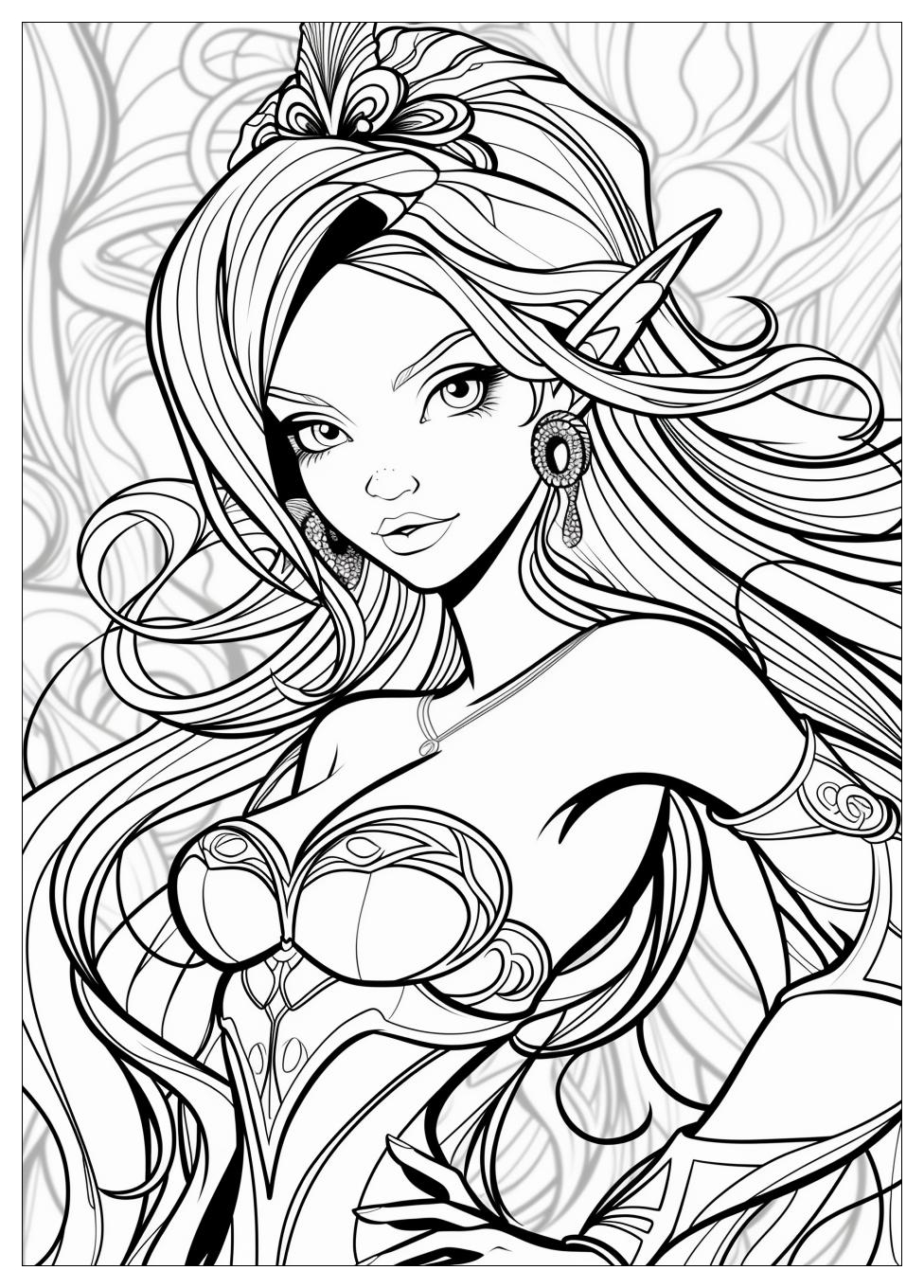 Winx Coloring Pages-18