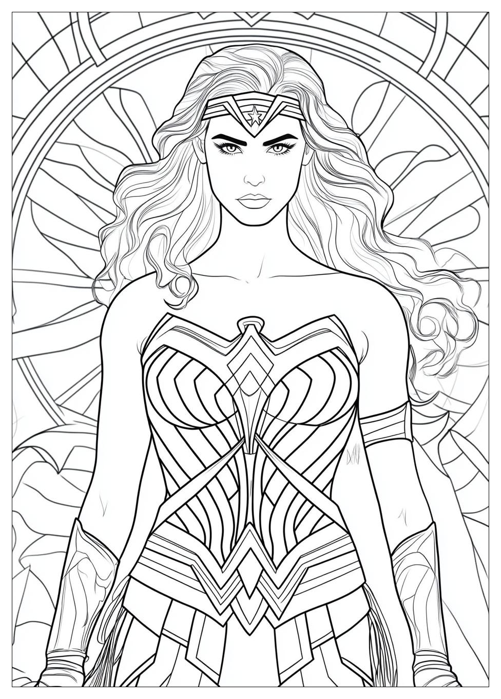 Wonder Woman Coloring Pages-1