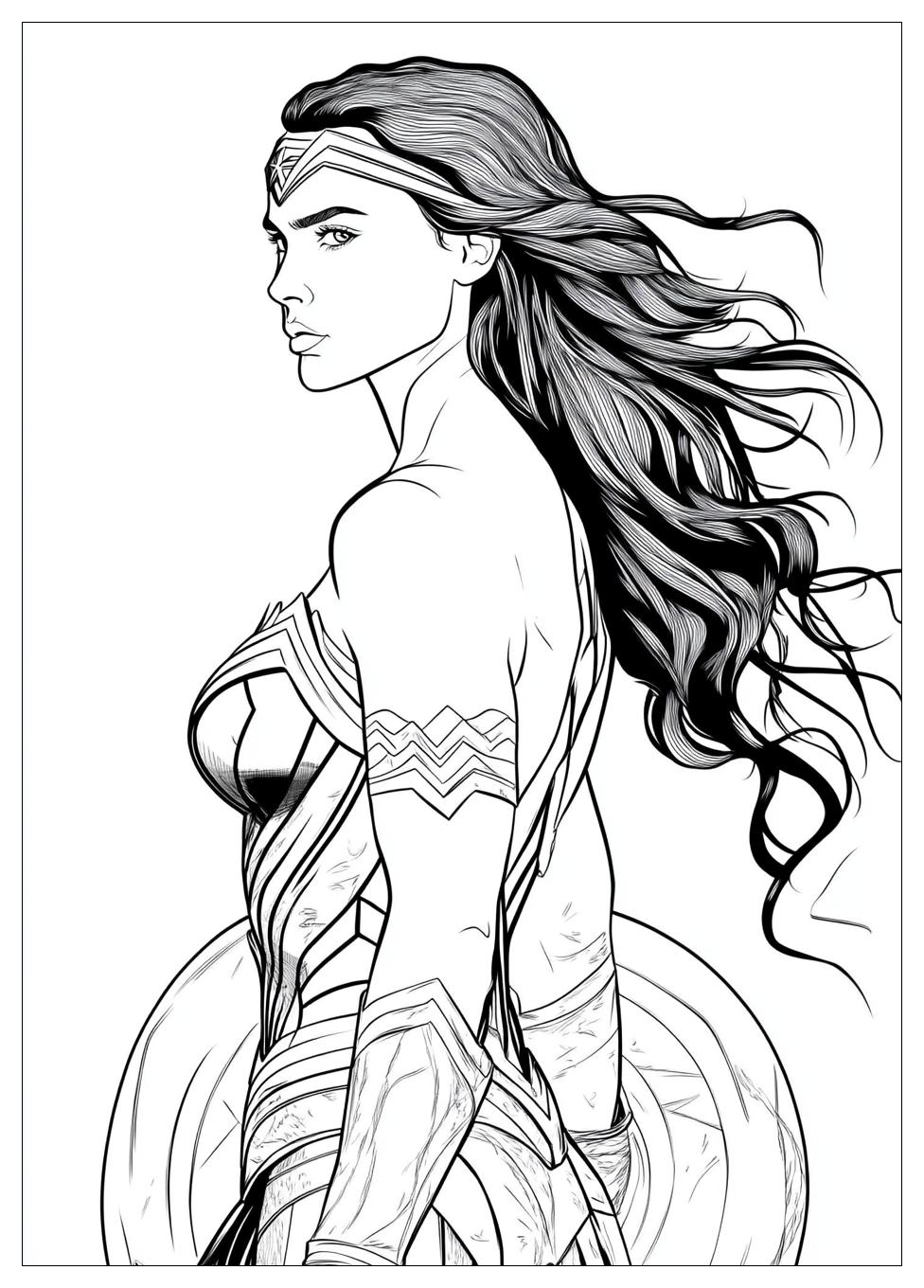Wonder Woman Coloring Pages-10