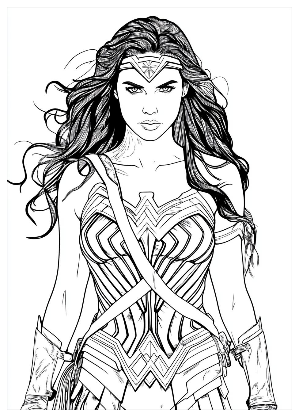 Wonder Woman Coloring Pages-19