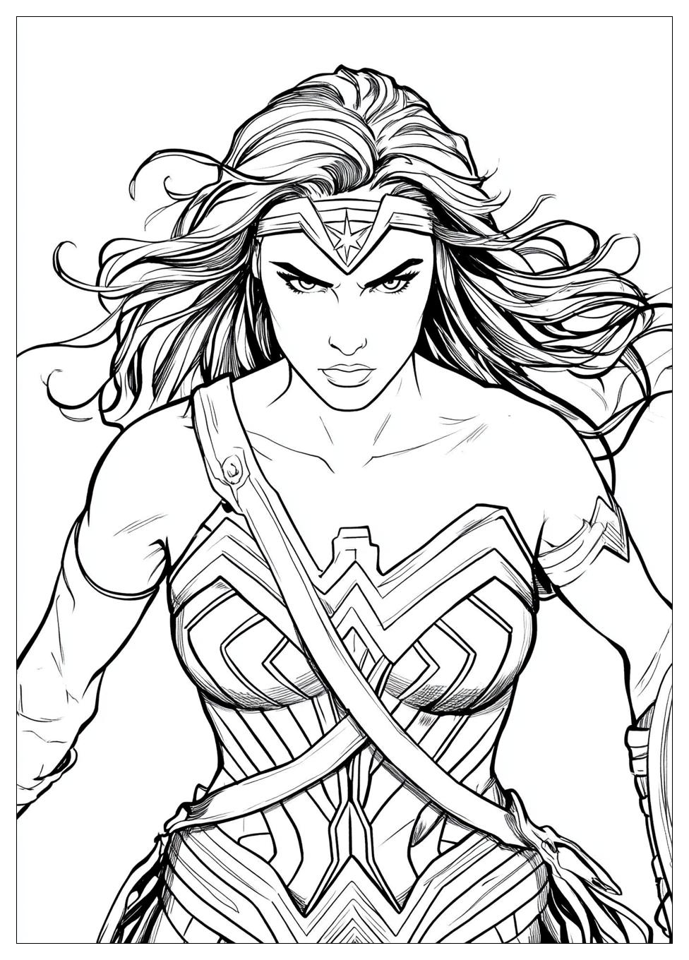 Wonder Woman Coloring Pages-2
