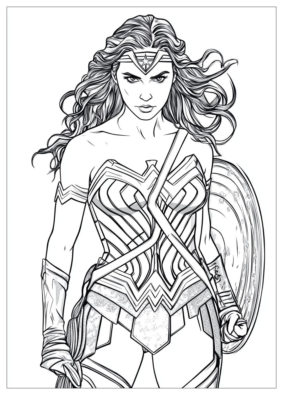 Wonder Woman Coloring Pages-20