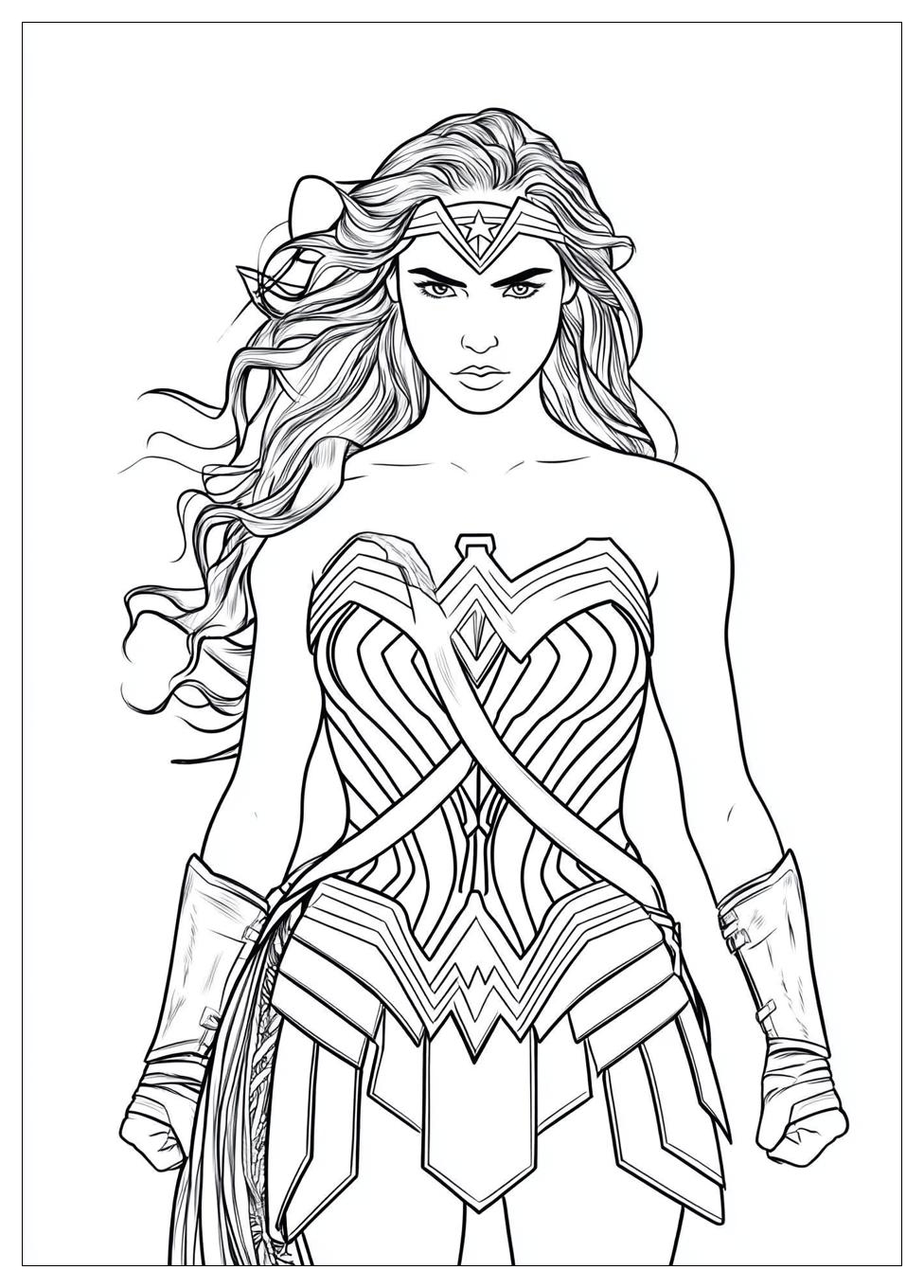 Wonder Woman Coloring Pages-4