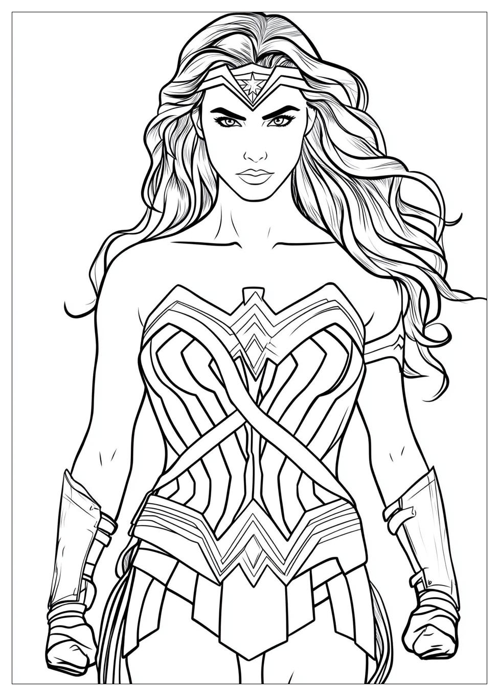 Wonder Woman Coloring Pages-9