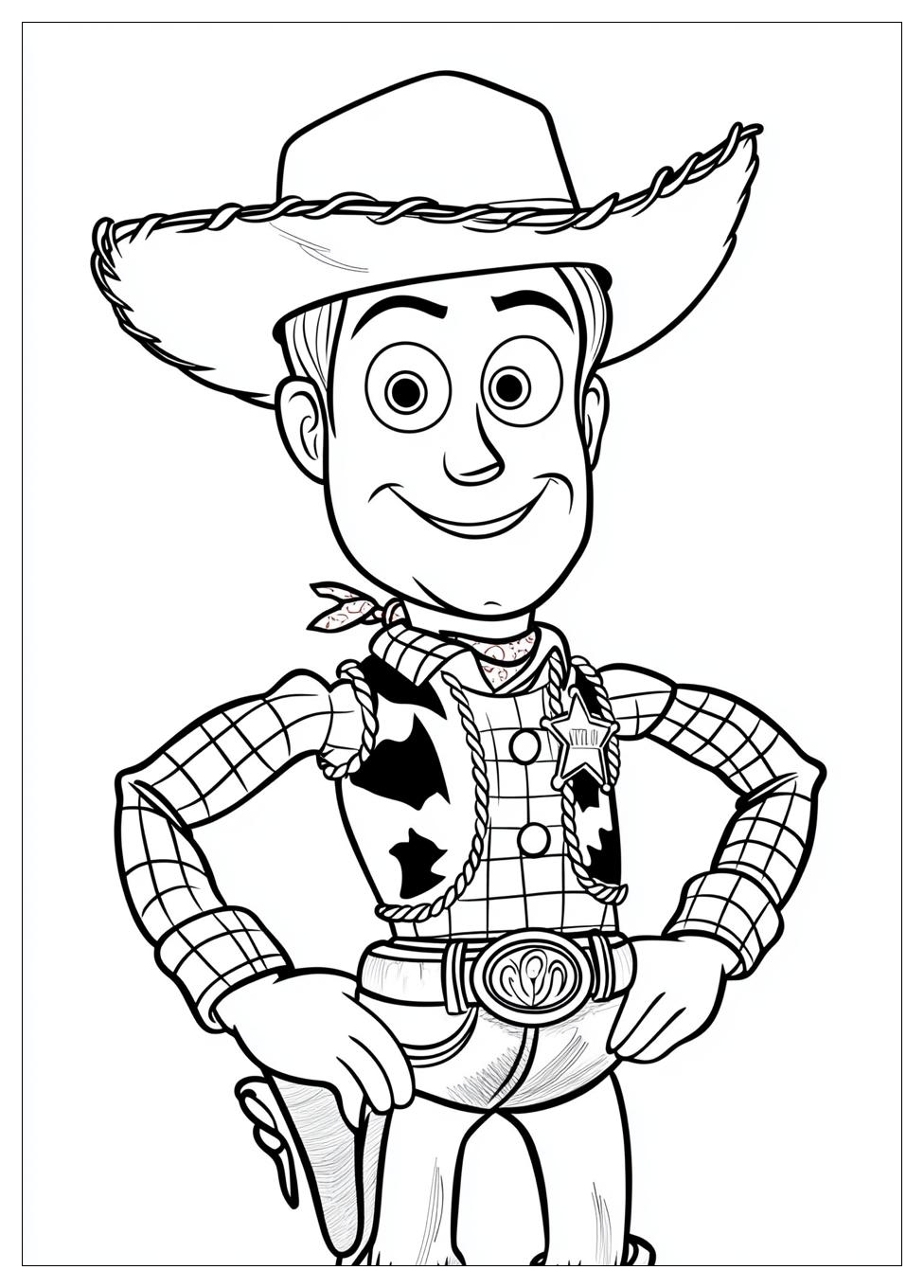 Woody Coloring Pages-10