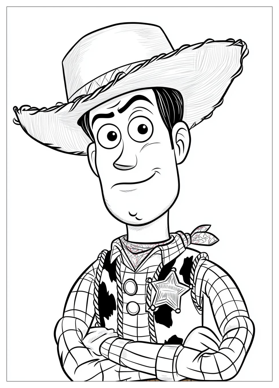 Woody Coloring Pages-14