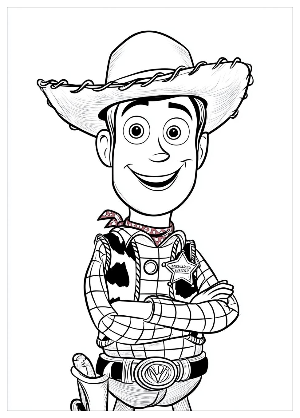 Woody Coloring Pages-15