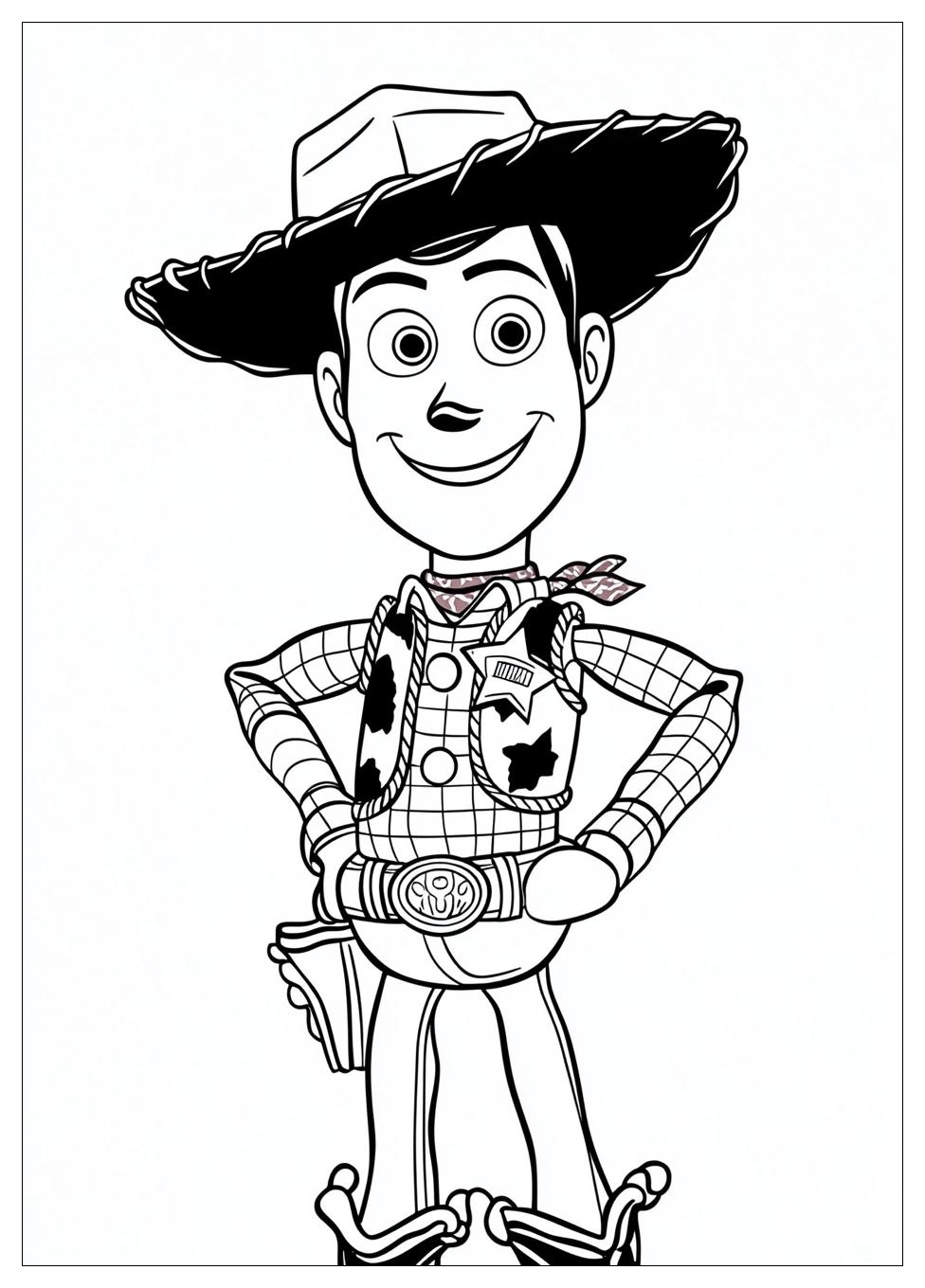 Woody Coloring Pages-16