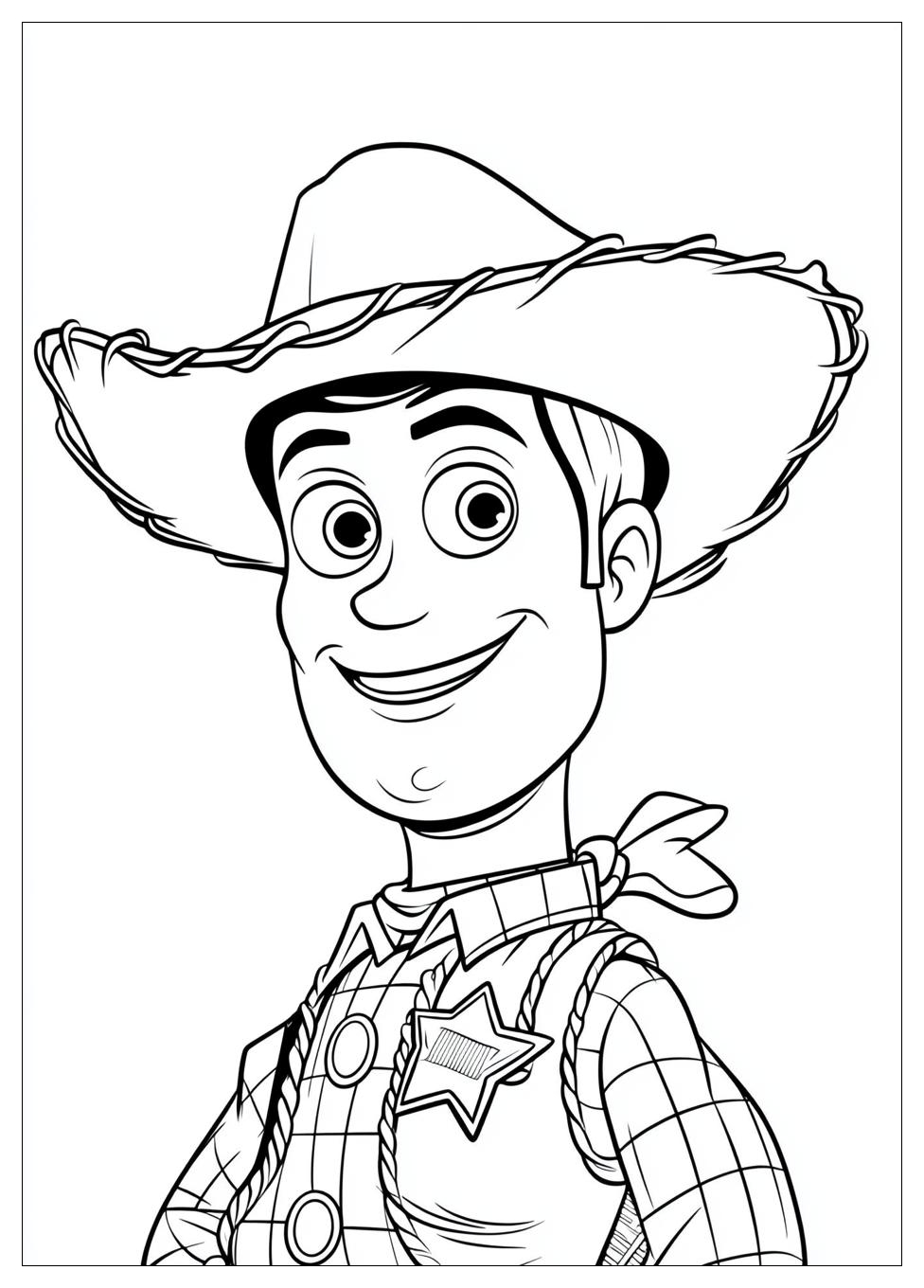 Woody Coloring Pages-18