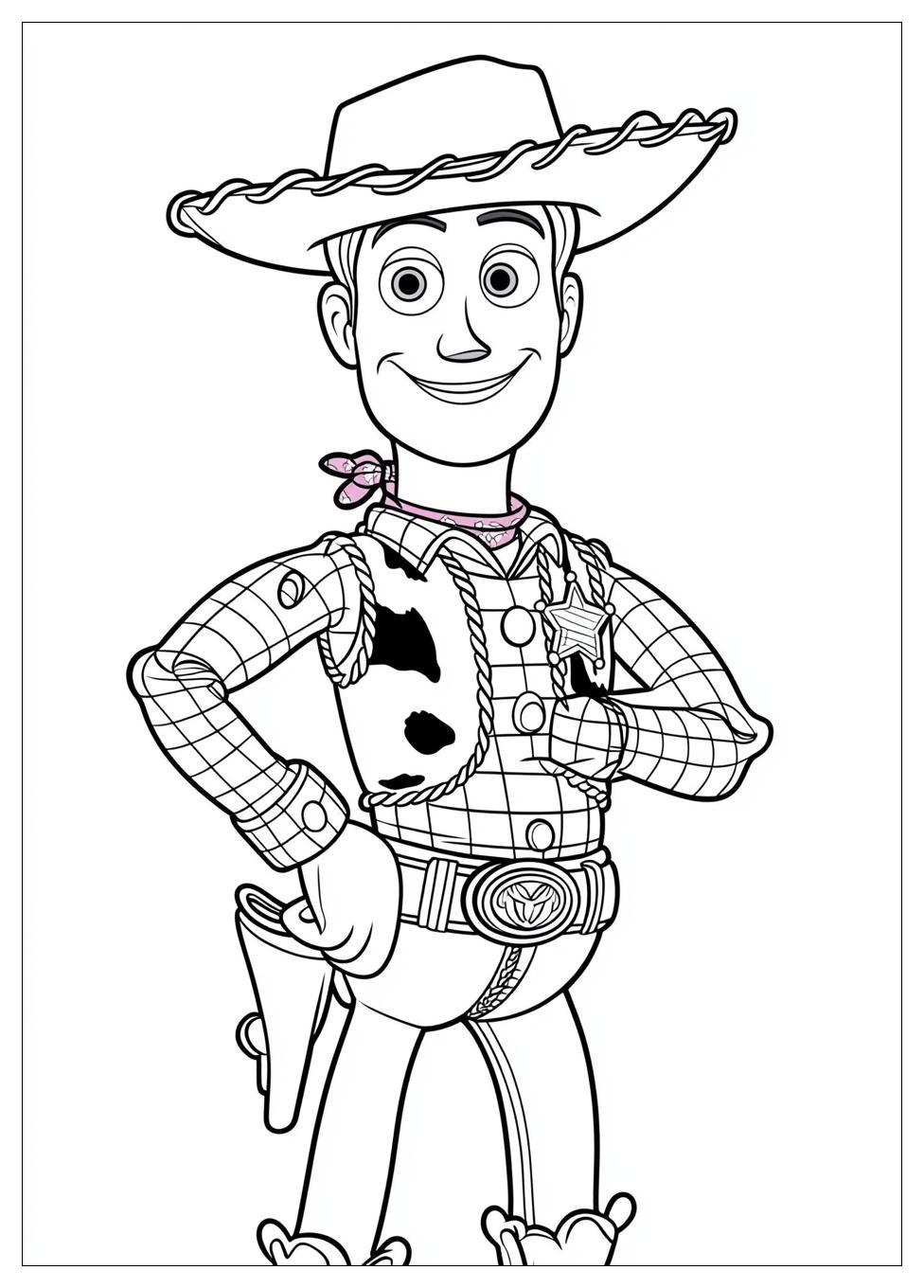 Woody Coloring Pages-19