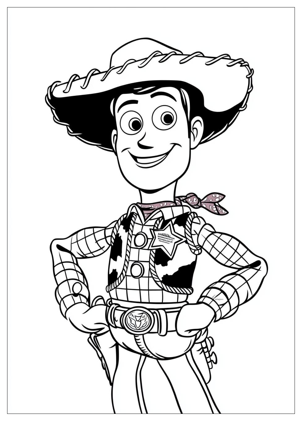 Woody Coloring Pages-2