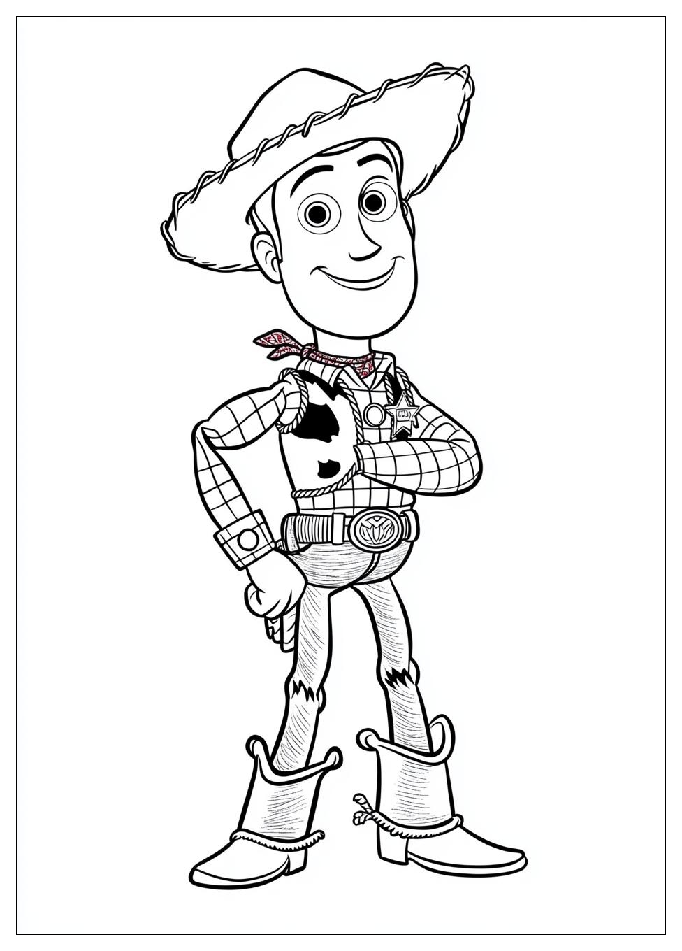 Woody Coloring Pages-20