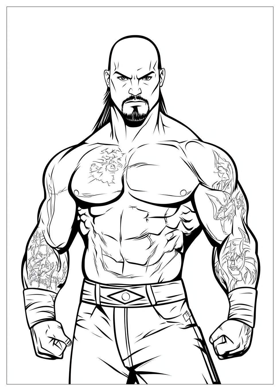 Wwe Coloring Pages-1