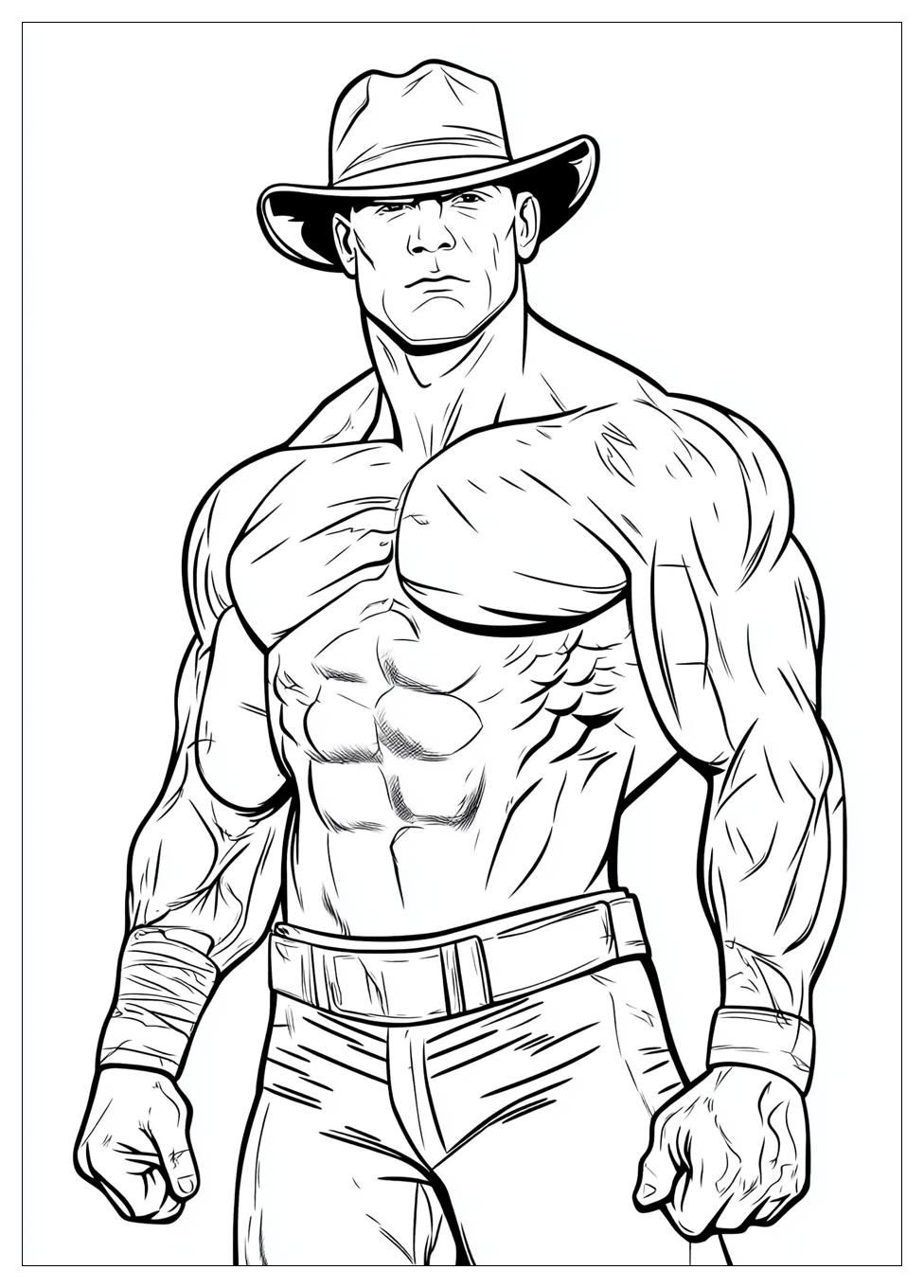 Wwe Coloring Pages-11