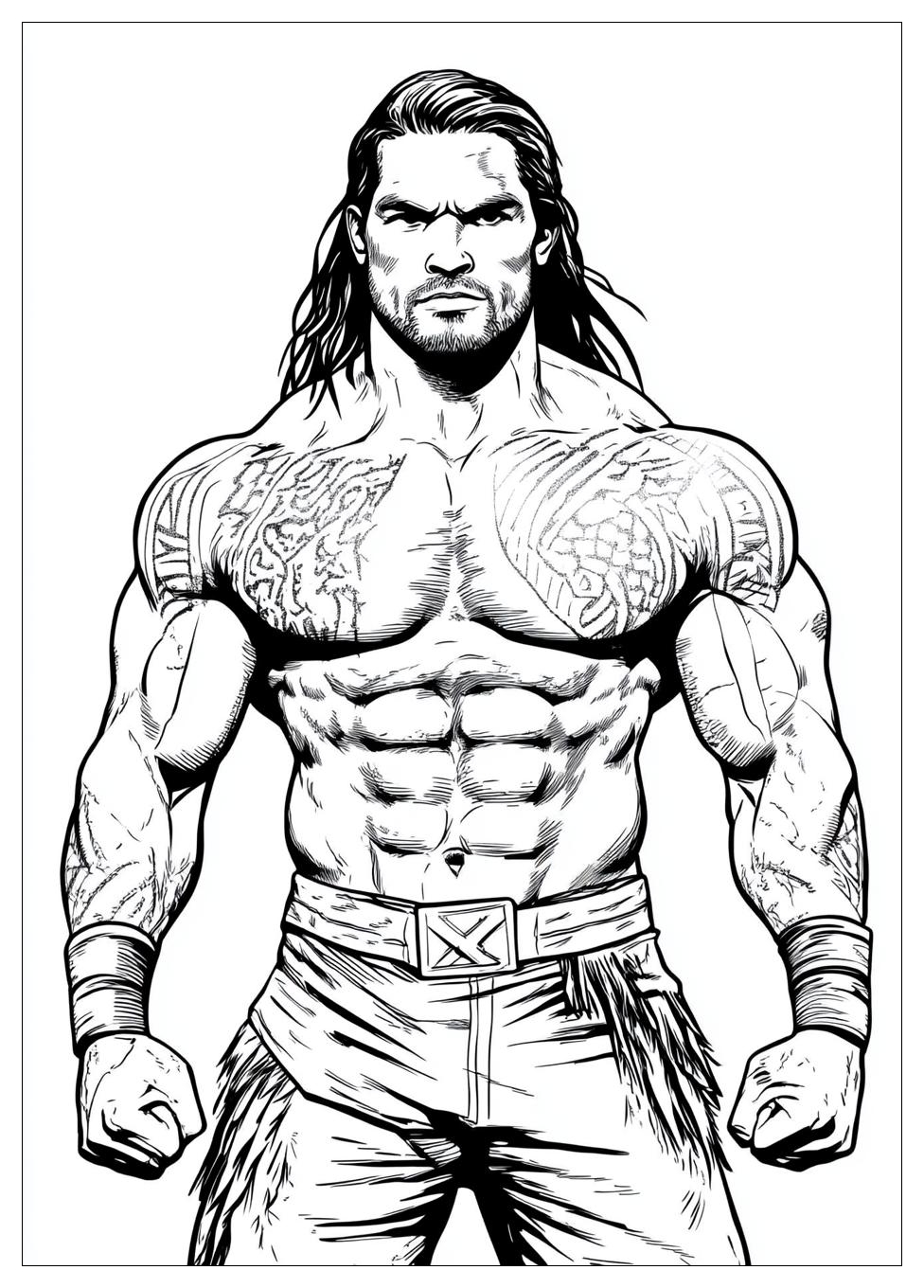 Wwe Coloring Pages-14