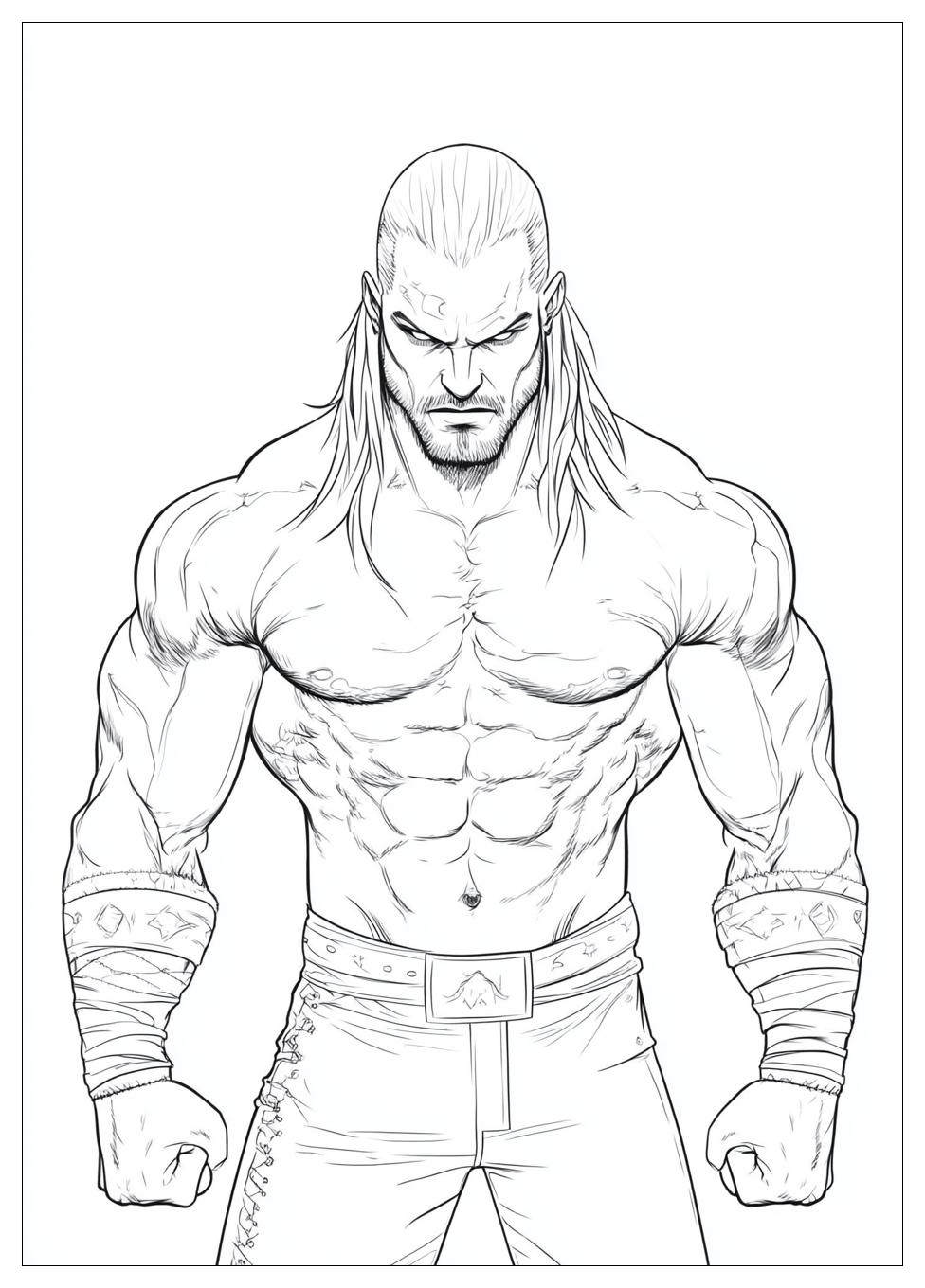 Wwe Coloring Pages-15