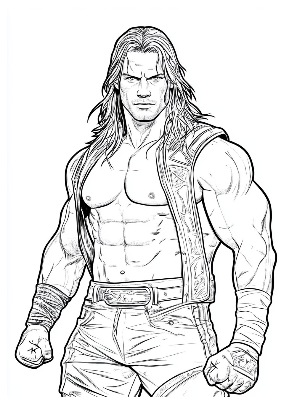 Wwe Coloring Pages-17