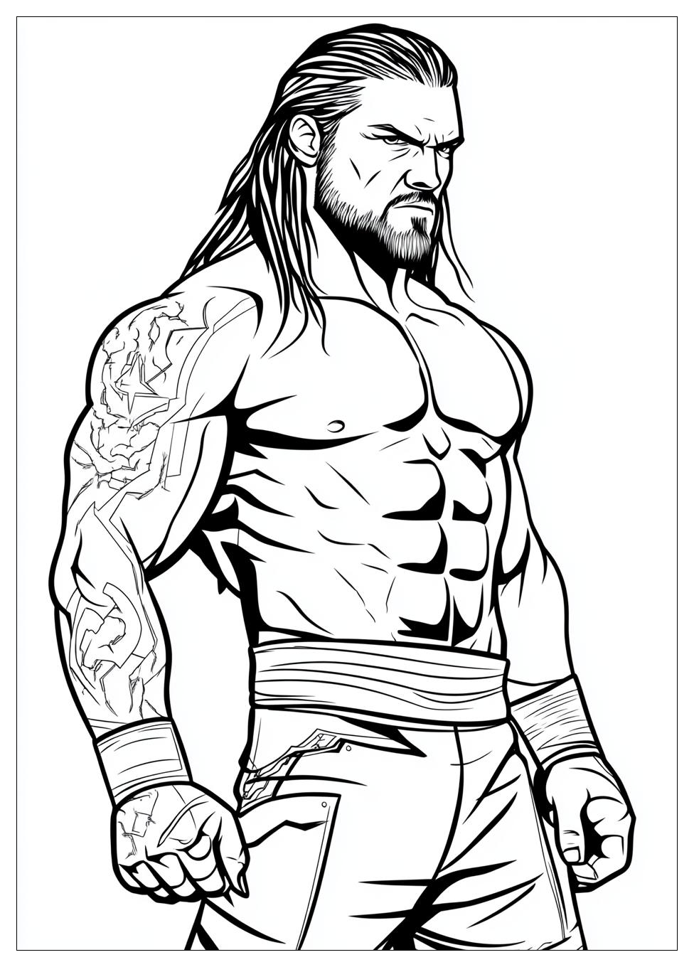 Wwe Coloring Pages-19