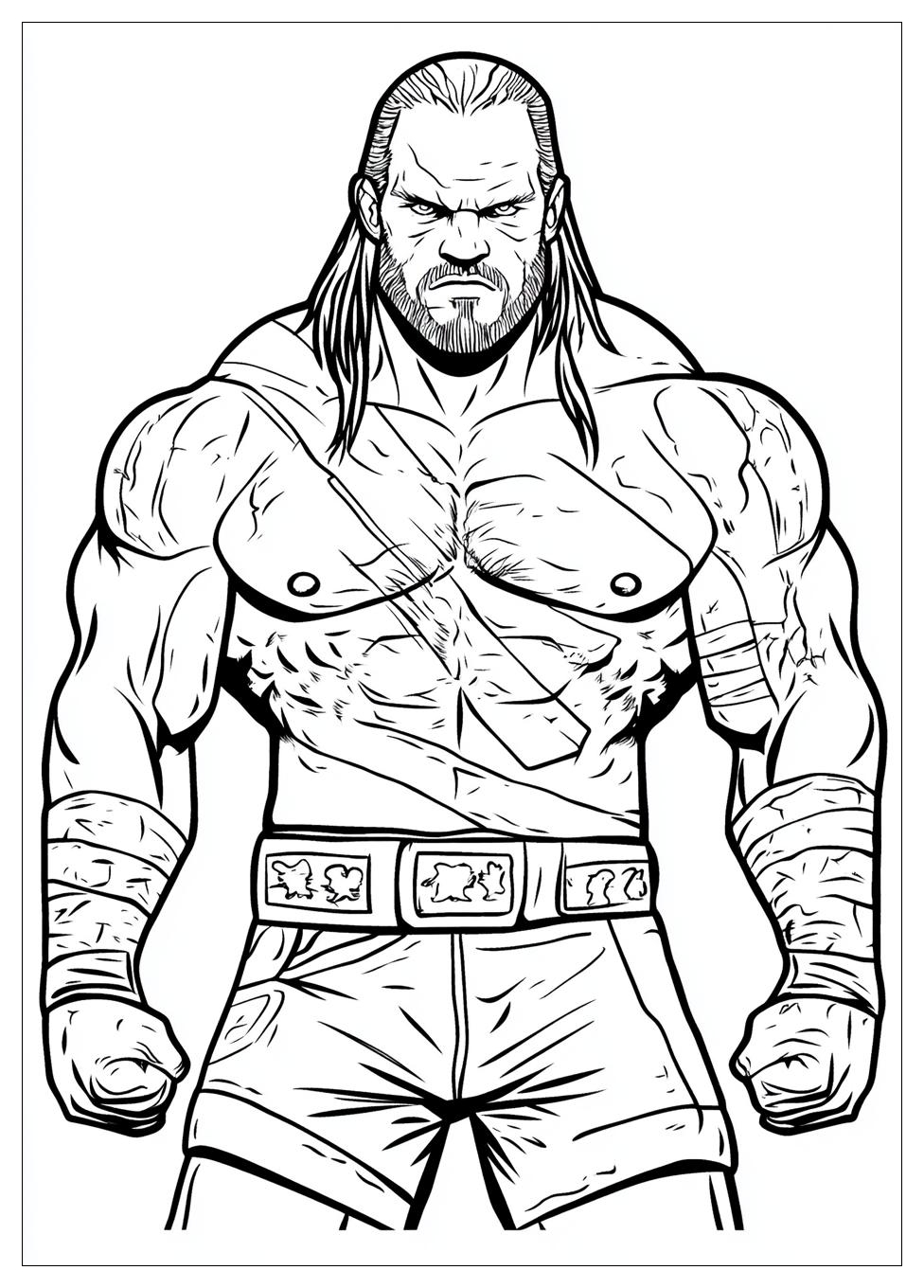 Wwe Coloring Pages-5