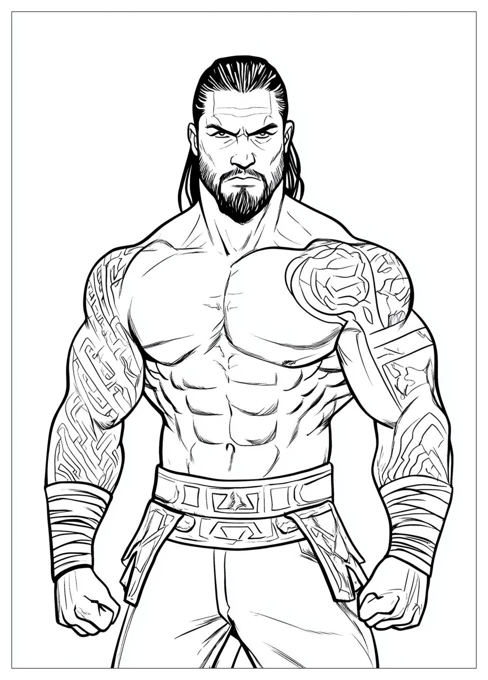 Wwe Coloring Pages-6