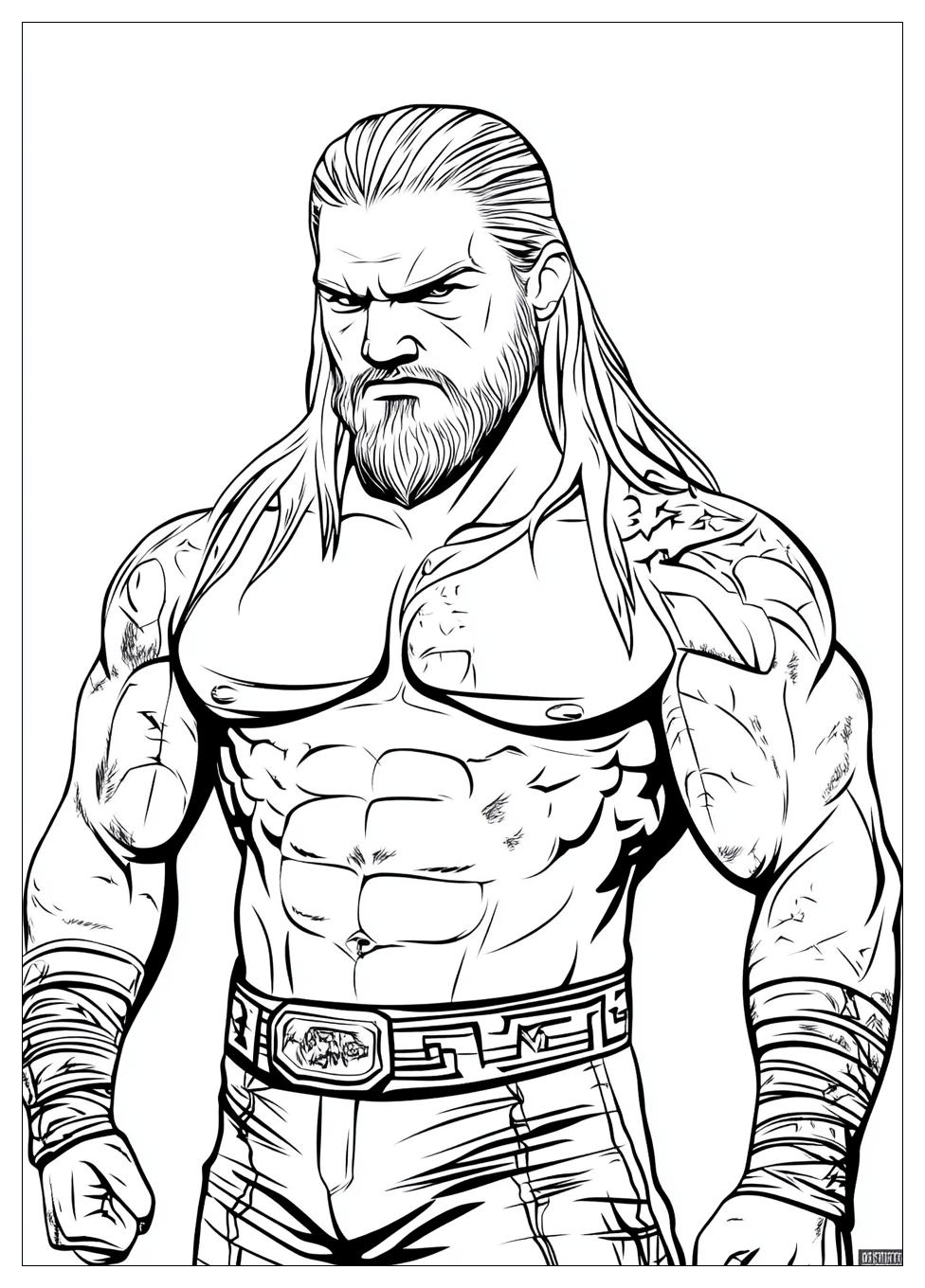 Wwe Coloring Pages-9