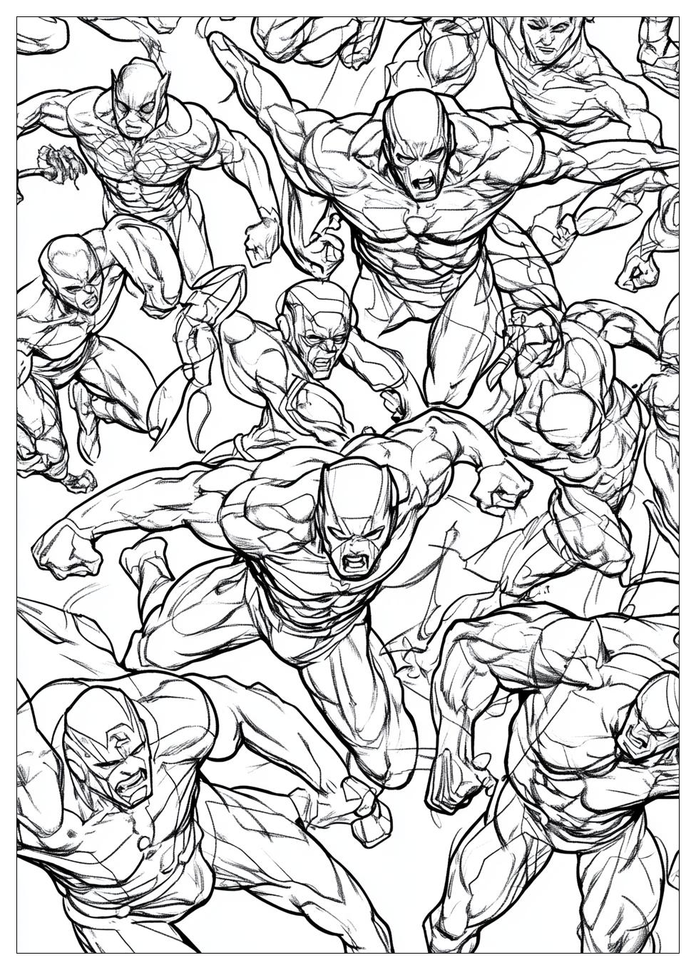 X Men Coloring Pages-1