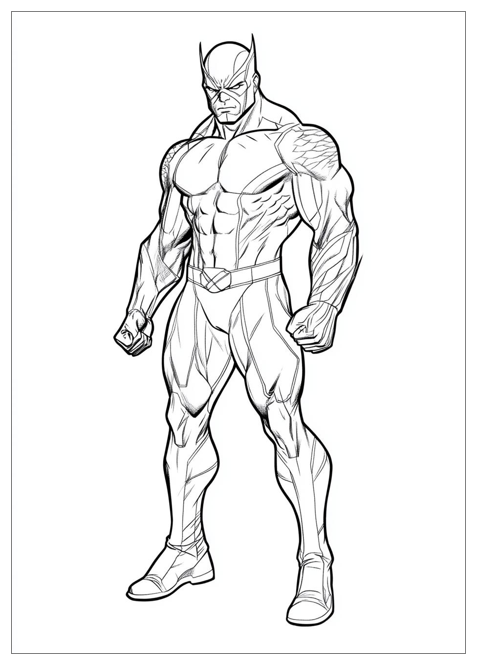 X Men Coloring Pages-19
