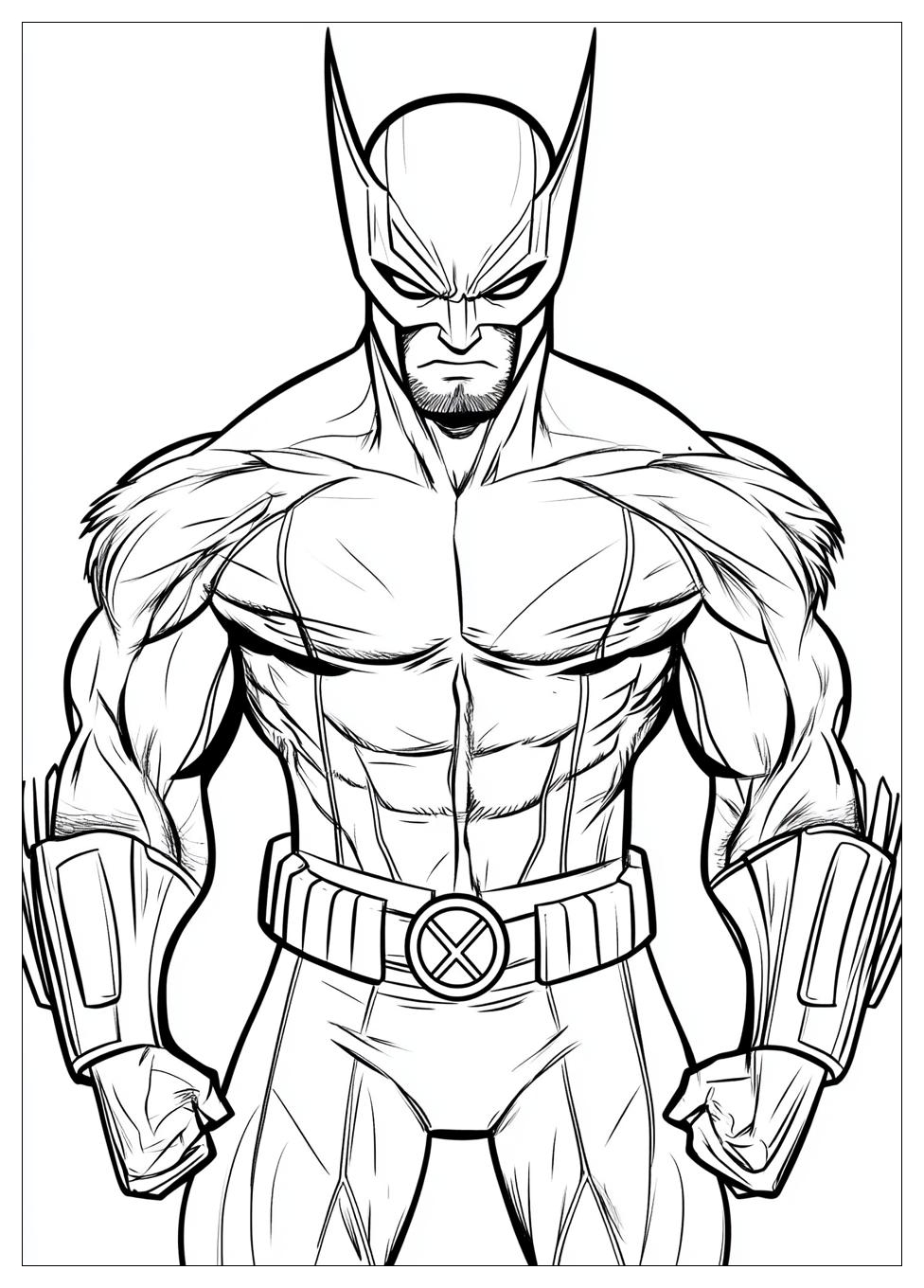 X Men Coloring Pages-2