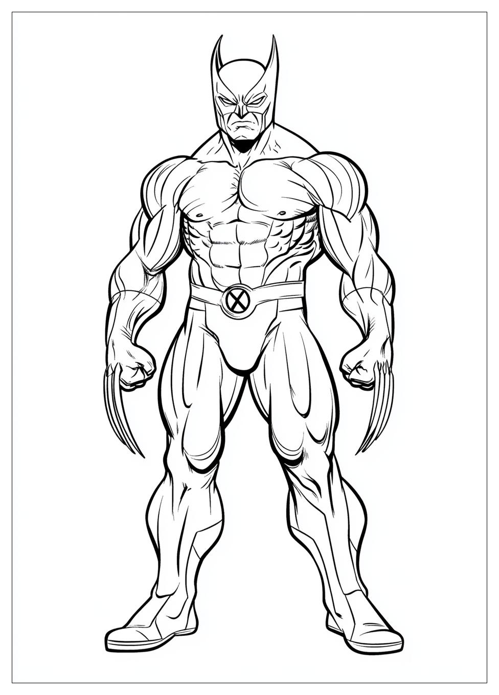 X Men Coloring Pages-20