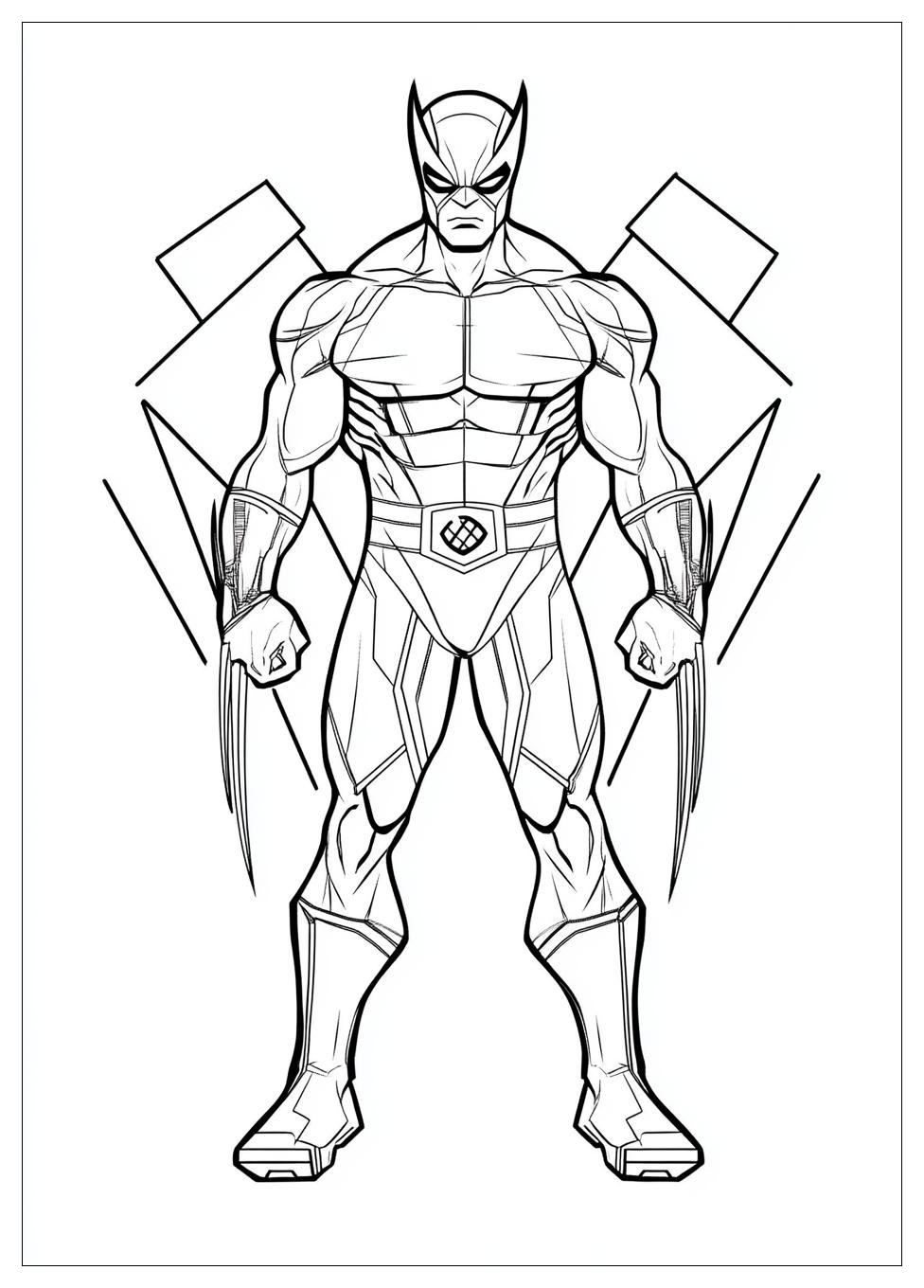 X Men Coloring Pages-4