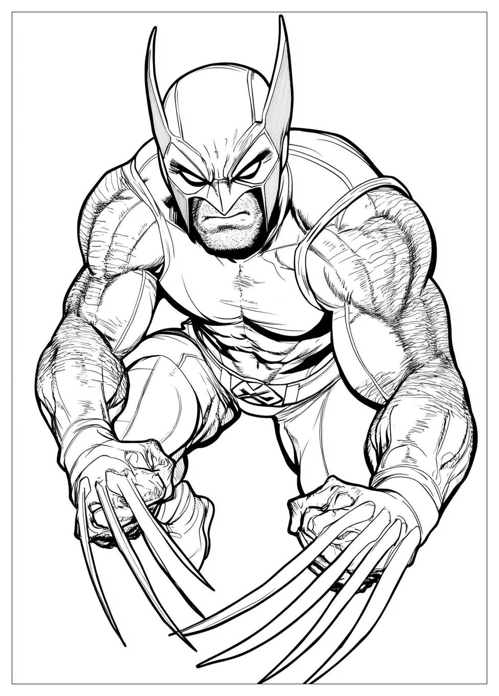 X Men Coloring Pages-8