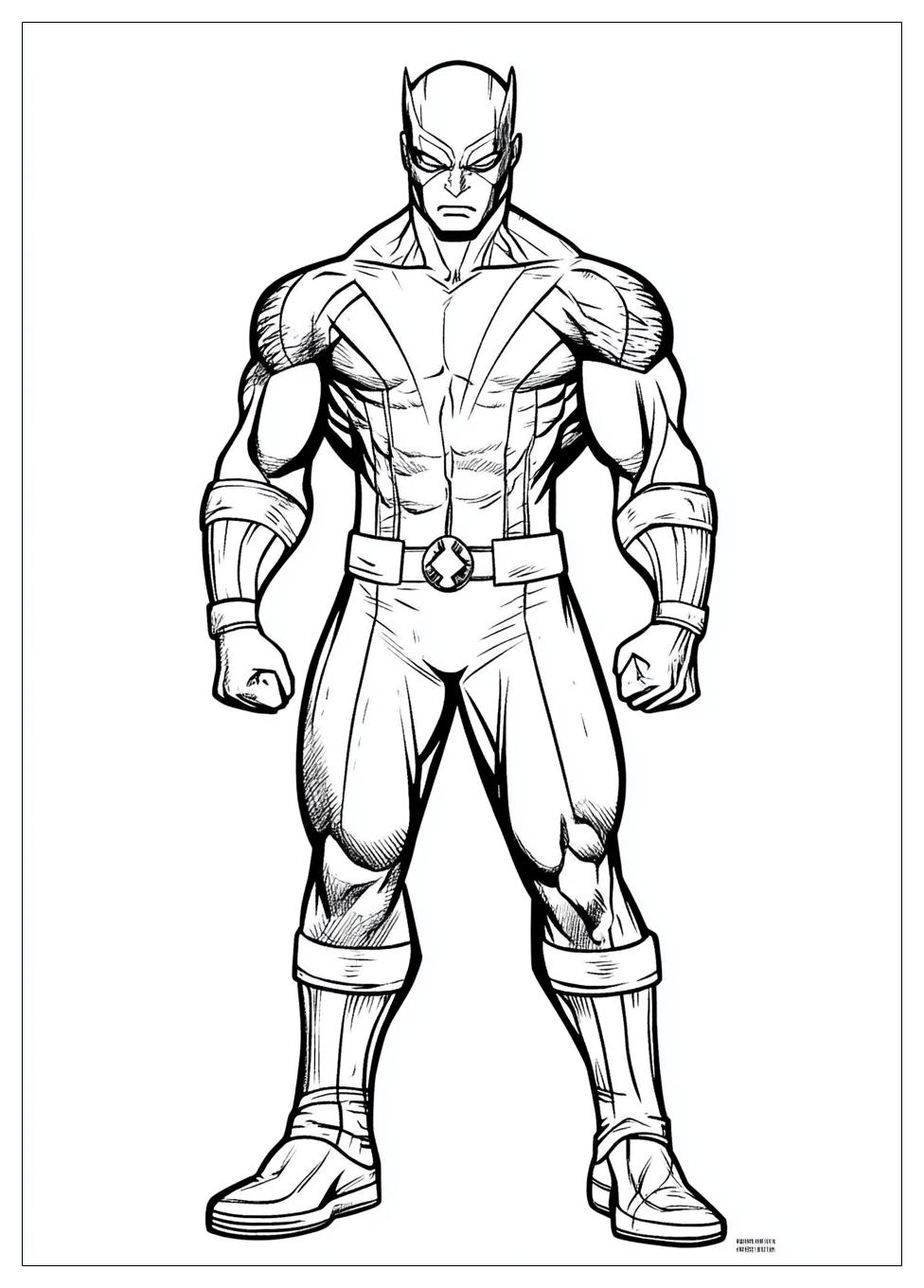 X Men Coloring Pages-9