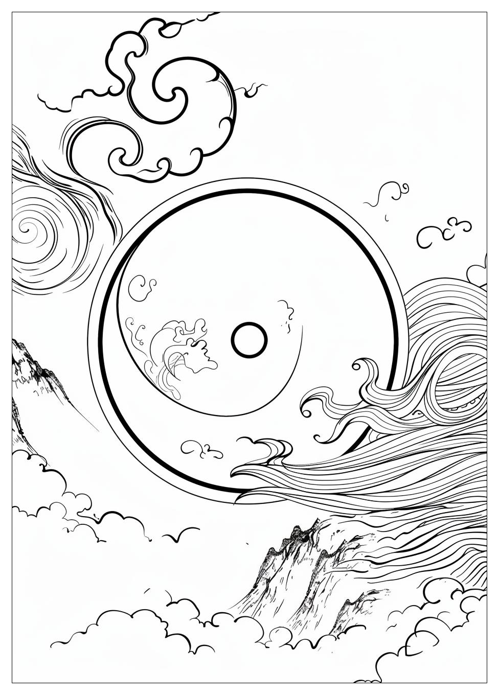 Yin Yang Coloring Pages-10